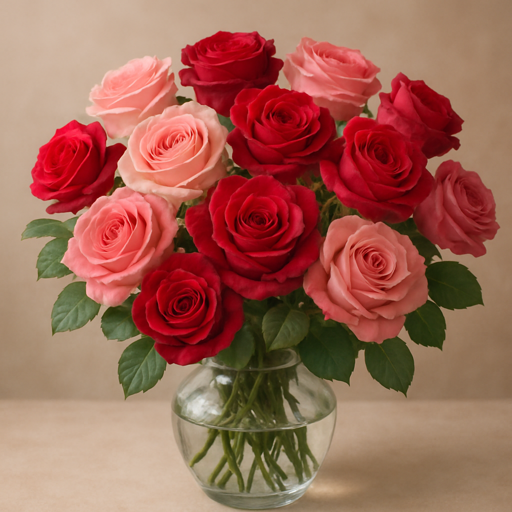 Elegant roses bouquet