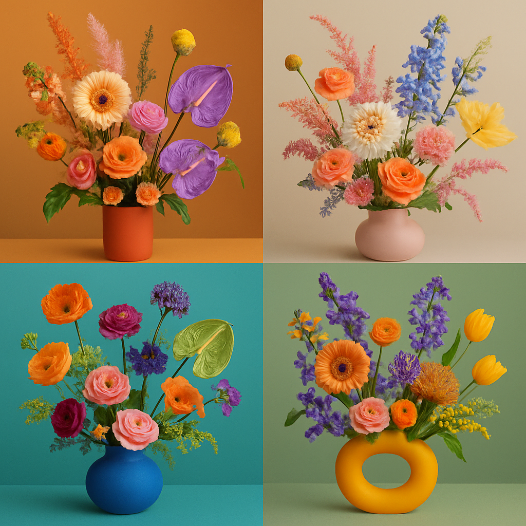 Trendy floral designs